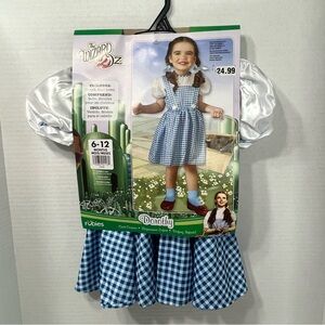 RUBIES The Wizard of Oz Dorothy child size costume 6-12 months NWT dress up